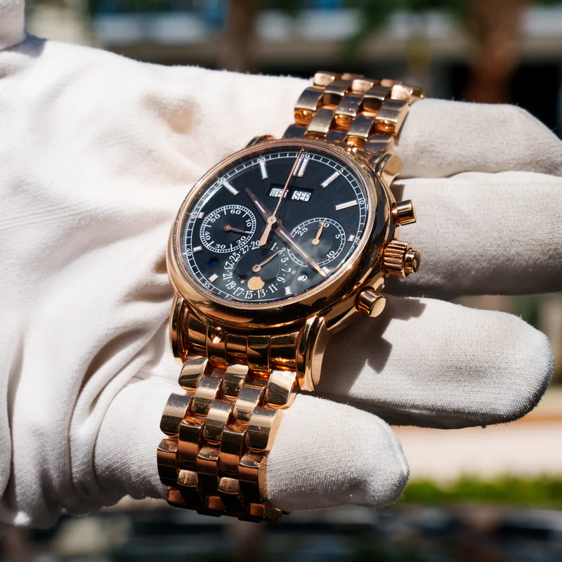 Luxury Watches - Grande Chrono Rose Gold