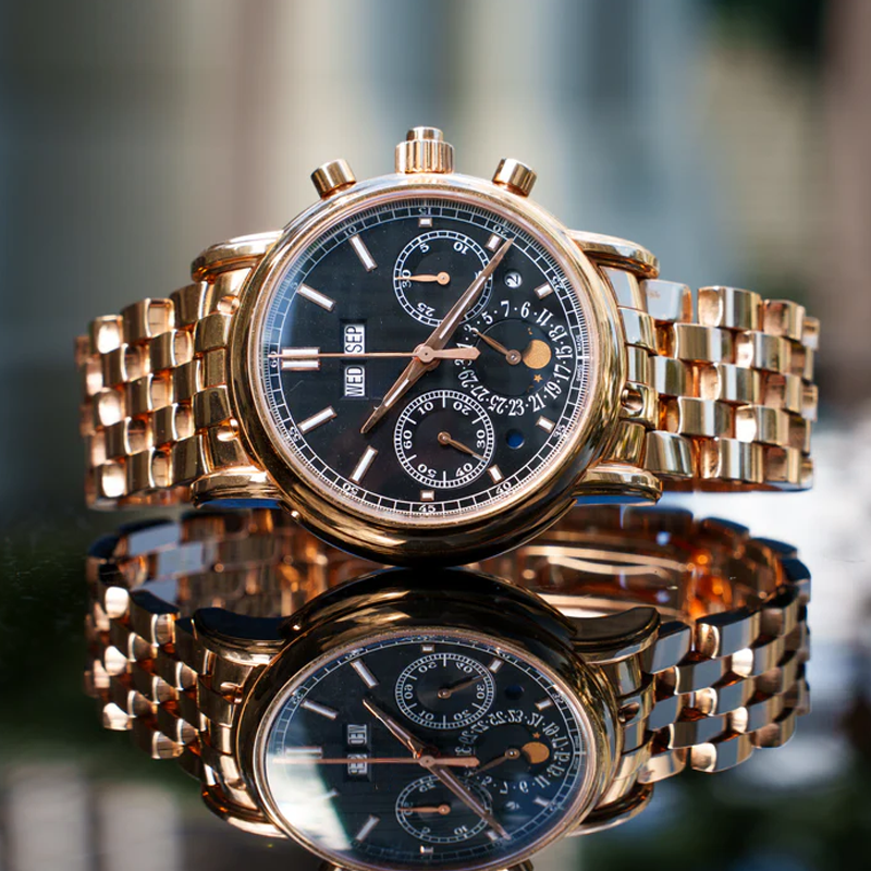 Luxury Watches - Grande Chrono Rose Gold