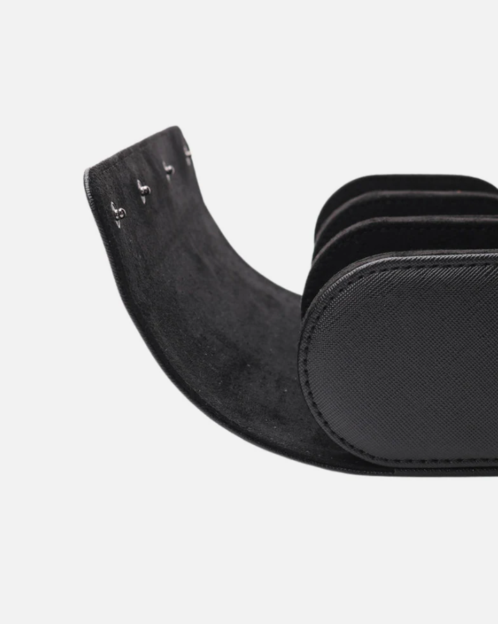 Luxury Watch Case - OBSIDIAN BLACK TRIPLE ORGANIZER