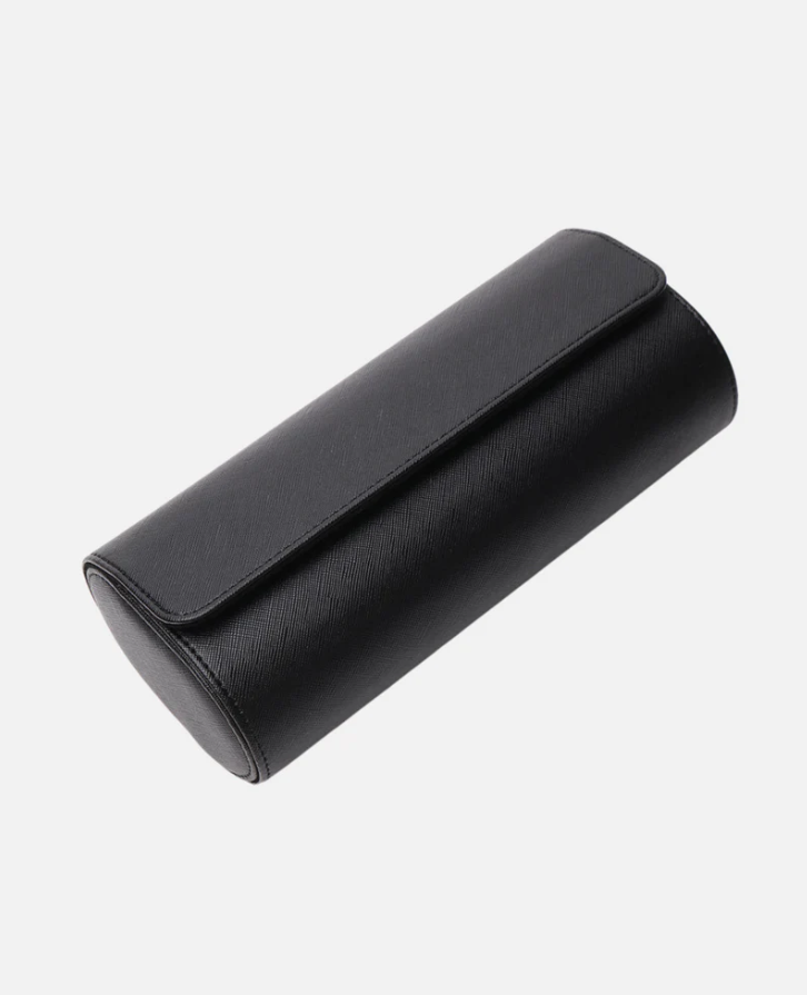 Luxury Watch Case - OBSIDIAN BLACK TRIPLE ORGANIZER