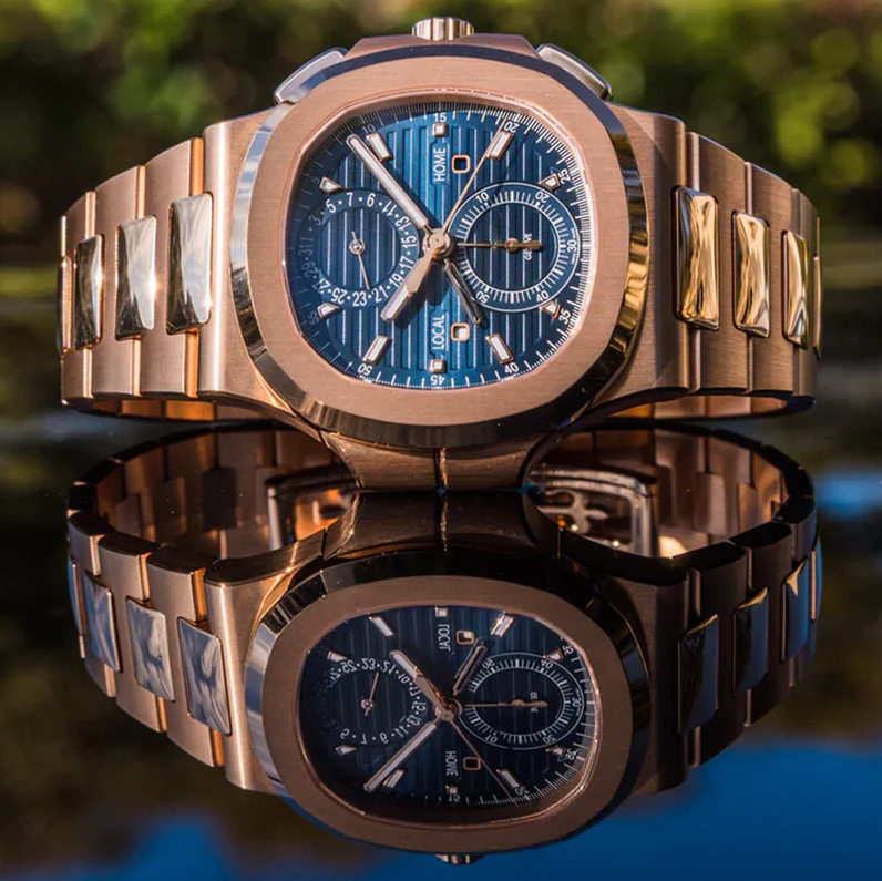 Luxury Watch - COPPER GLOBE TRAVELER