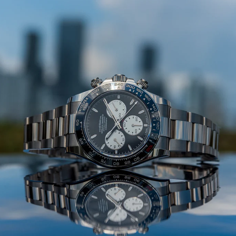 Luxury Watches - Racing Chrono Steel