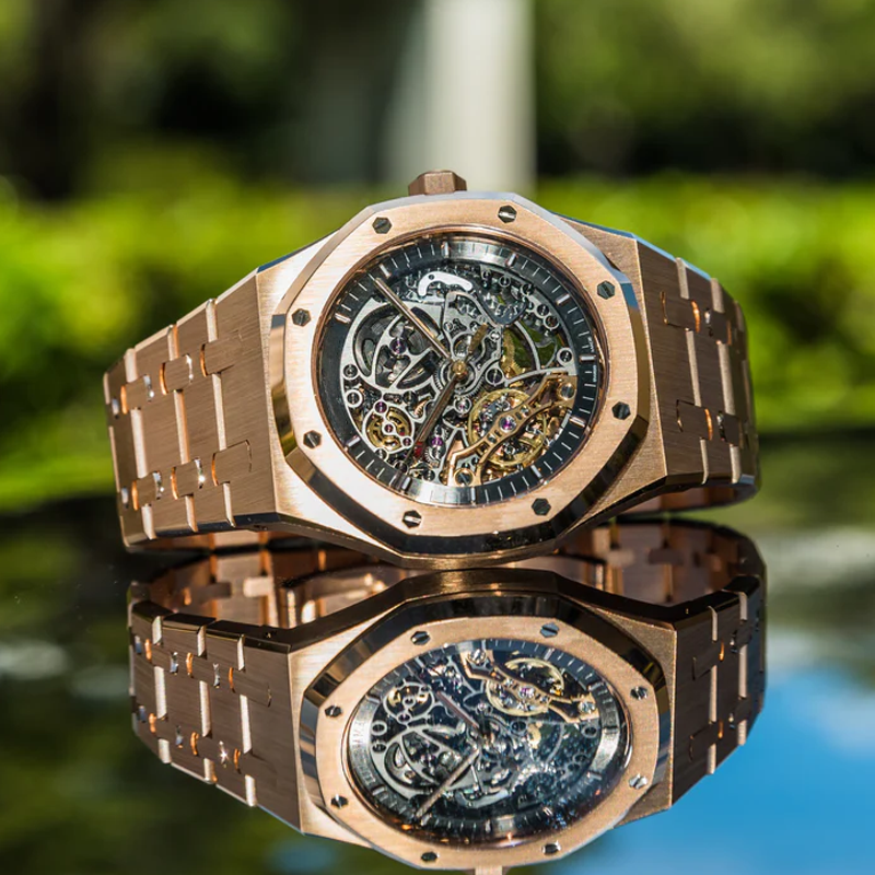 Luxury Watches - Heritage Skeleton Rose Gold