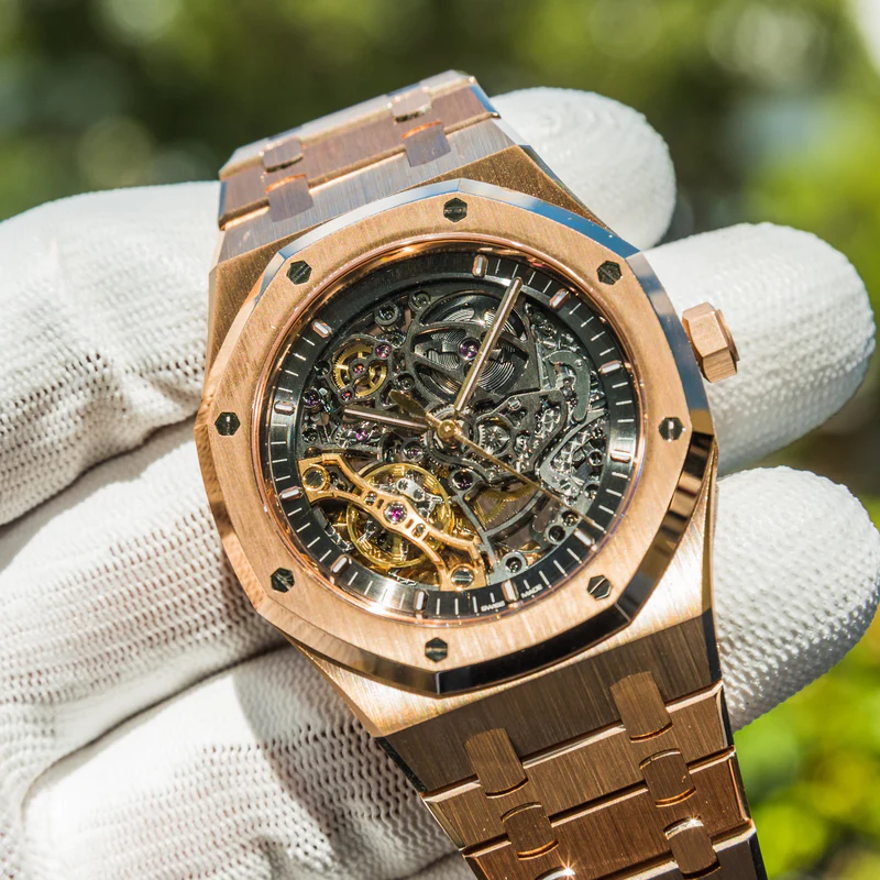 Luxury Watches - Heritage Skeleton Rose Gold