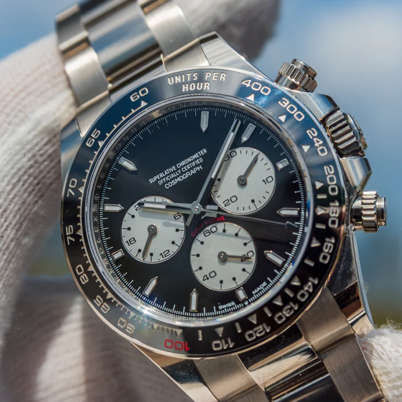 Luxury Watches - Racing Chrono Steel