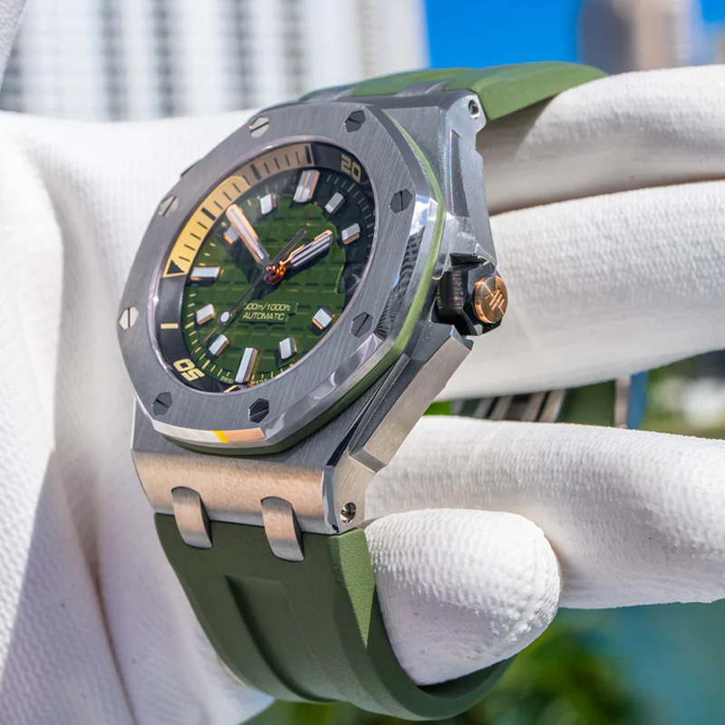 Luxury Watches - Marine Sportivo Olive