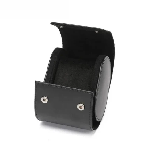 Luxury Watch Case - MIDNIGHT BLACK TRAVEL ROLL